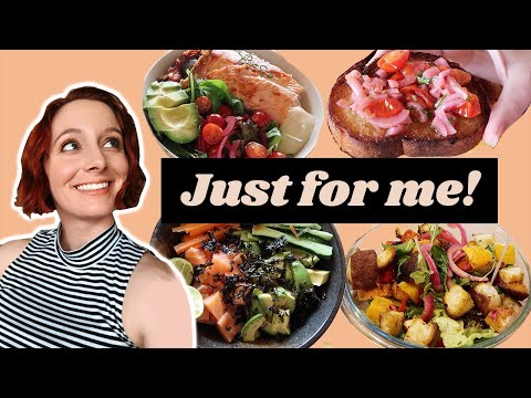 我為自己做了5頓豐盛的飯菜c。 (I made 5 nice meals just for me c:)