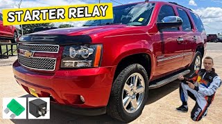 CHEVROLET TAHOE SUBURBAN STARTER RELAY 2006 2007 2008 2009 2010 2011 2012 2013 2014