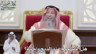 872 - هل التسمية عند الذبح واجبة؟ - عثمان الخميس