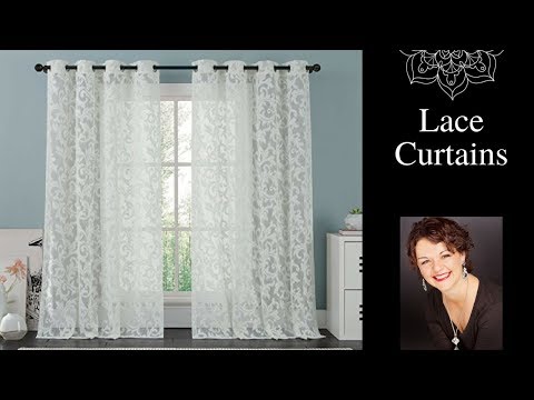 Lace Curtains- How to Decorate Windows With Curtains