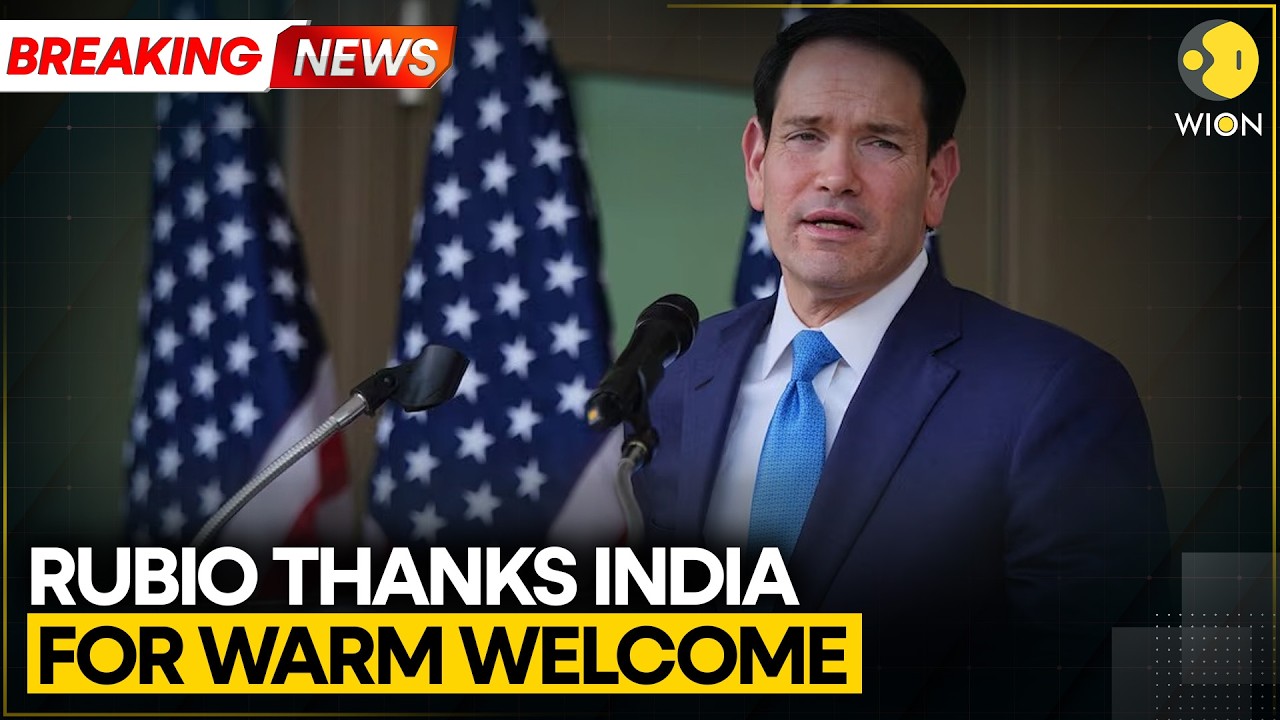 Breaking | Rubio: India Important Strategic Partner for US | India-US Ties | WION