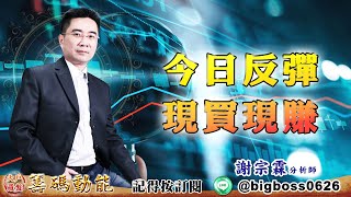 【大戶羅盤籌碼動能】 #謝宗霖 20220705 今日反彈 現買現賺 (圖)