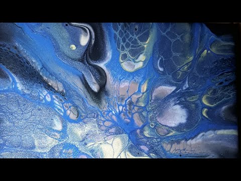 84 part 2 of more juicy cells #fluidart #acrylicpouring #TLP #colourarte #sheleeart