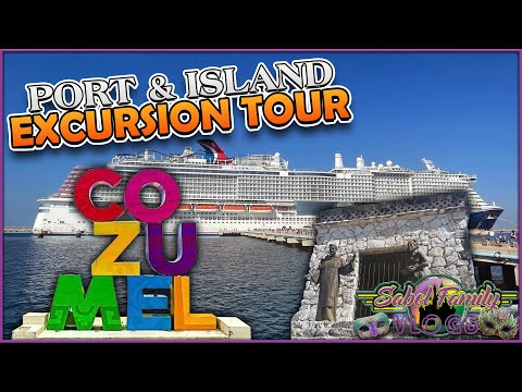 Carnival Celebration 2023 | Exploring the Port of Cozumel & Entire Private Island Tour