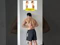 Simple posture fix and relieves pain in the neck, back & shoulders✨#shorts #pain #health #exercise