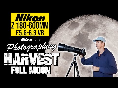 Nikon Z 180-600mm Harvest Full Moon | PHOTO & VIDEO Settings