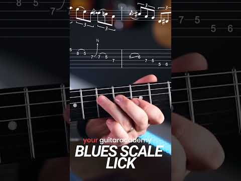 Try This Blues Scale Lick! #guitarlesson