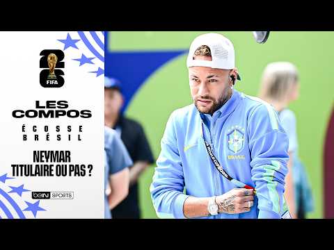 NEYMAR DE RETOUR ? Les compositions de Écosse - Brésil
