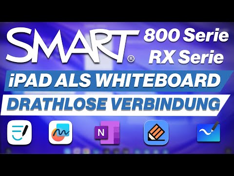 Smartboard / digitale Tafel  - mit dem iPad drahtlos auf Beamer und Panel verbinden