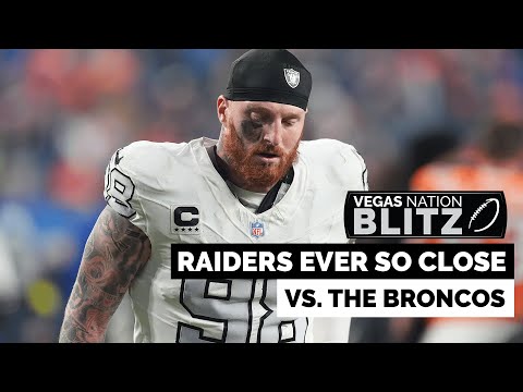 Raiders Ever So Close vs. Broncos Vegas Nation Blitz Week 10