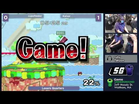 SG 25.11 SSBM - cupofwater (Fox) vs. Kalvar (Marth) - Melee LQF