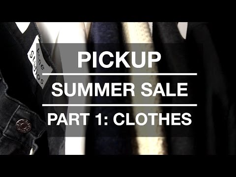 Summer Sale Pickup: Part 1 - Clothes (Ft. Acne Studios, Margiela, APC & More)