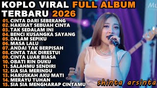 Download lagu KOPLO CINTA DARI SEBERANG SHINTA ARSINTA FULL ALBUM TERBARU DANGDUT KOPLO TERBARU 2026 mp3