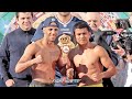 KAL YAFAI VS. ROMAN CHOCOLATITO GONZALEZ | FULL WEIGH IN & FACE OFF | YAFAI VS GONZALEZ