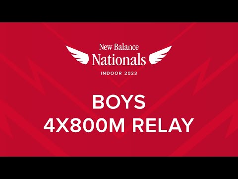 Boys 4x800m Relay - New Balance Nationals Indoor 2023