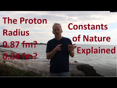 Constants of Nature: The Proton Radius