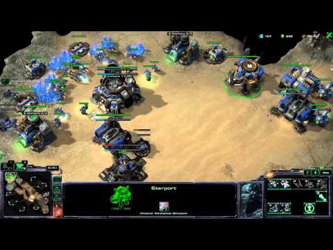 SC2 TvT | Full Game | Cloaked Banshee Opening | Akilon Wastes
