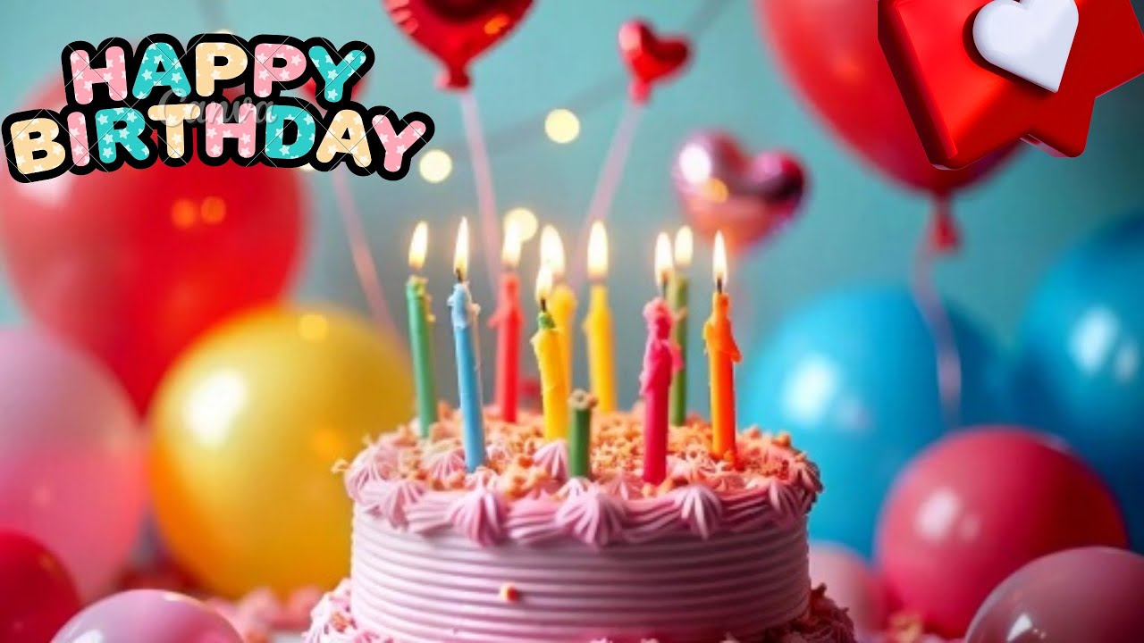 Happy birthday to you Song 🎂 Birthday cake Pink. feliz cumpleaños
