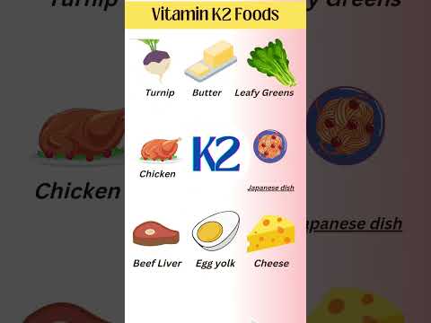 Vitamin K2 foods | Vitamin K2 |