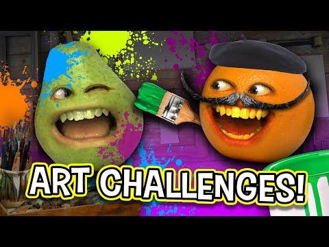 ART CHALLENGES SUPERCUT! | Annoying Orange
