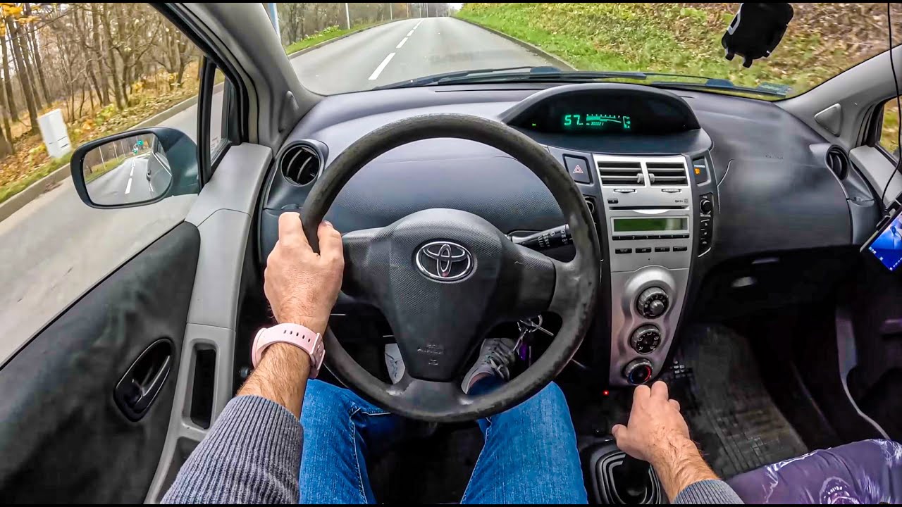 2006 Toyota Yaris | 1.0 VVT-i 69 HP | POV Test Drive