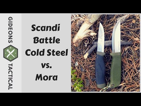 Scandi Battle! Cold Steel vs. Mora Knives