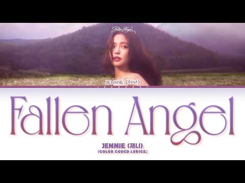 JENNIE (제니) 'Fallen Angel' (Color Coded Lyrics)