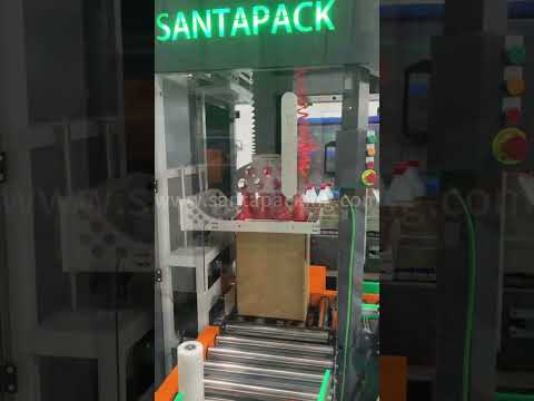 #shorts Bottle Case Packer,automatic packing machine,made in China-Santa Pack