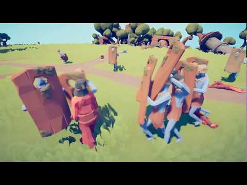 TABS | 5 Ice Archers And 5 Firework Archers VS All Units! (Same Price) 1/2