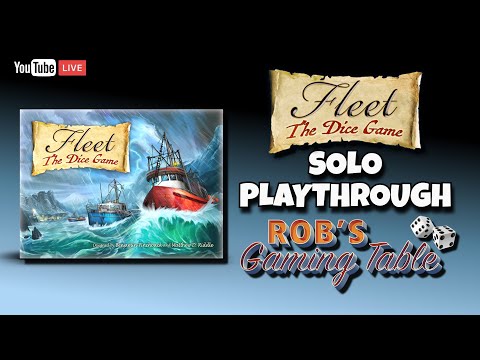 Fleet: The Dice Game Playthrough (2nd Edition) - YouTube