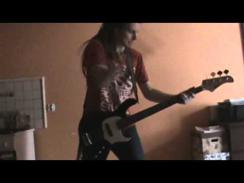 Flux Pavilion - Cracks - Dubstep Bass Guitar COVER (Killedbycar)