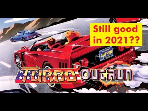 Is Turbo OutRun still good in 2021? Home built arcade machine gameplay!