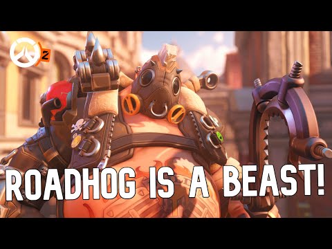 HOW TO BE A BEAST WITH ROADHOG! - Overwatch 2