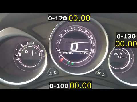 0-100 (0-120 e 0-130) - C4 Lounge THP 1.6 Flex Stock no Álcool - Com Launch