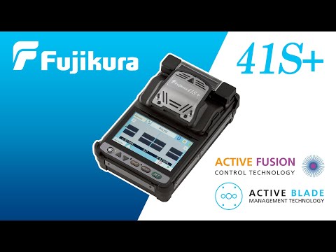 41S+ Active Clad Alignment Fusion Splicer