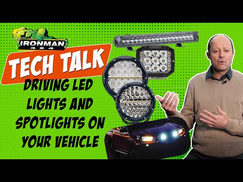 Spotlights on your 4WD. Tech Talk with Mic.