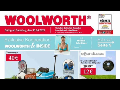🛒 Woolworth Katalog Prospekt 30. April bis 31. Mai 2022 - Neuigkeiten, Angebote Deutschland 🇩🇪