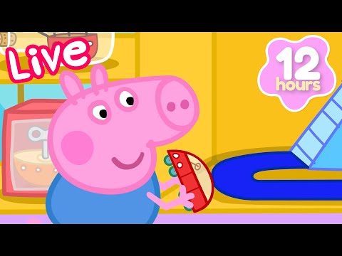 🔴 LIVE! Peppa Pig's Learning Adventures! 🍦 Peppa's Playgroup: Little Learners 🐷 Kids Cartoons