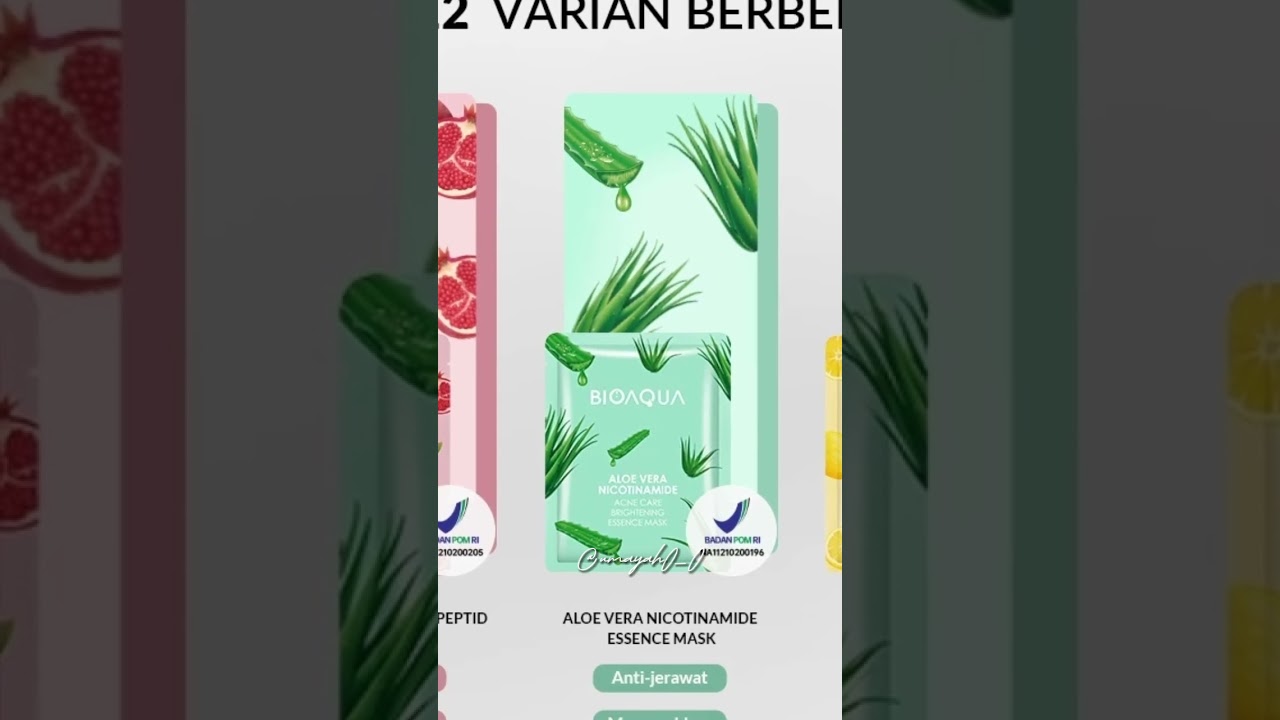 Link bio no. 12, harga cuma 2 ribuan aja #racunshopee #bioaqua #shorts #sheetmaskmurah #fyp #shopee