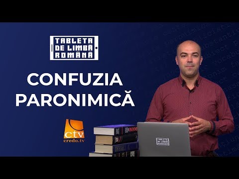 02. Tableta de limbă română - Confuzia paronimică