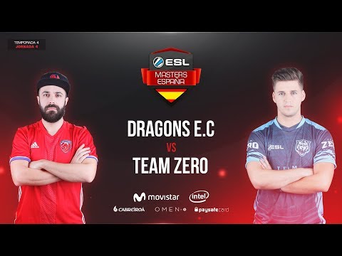 CS:GO - Dragons E.C vs. Team Zero - ESL Masters CS:GO T4 - Jornada #4