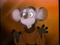 An American Tail 1986 Teaser VHS Capture