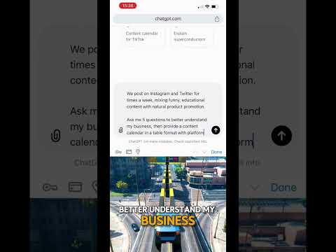 Want to create a week's worth of engaging social media content in minutes?#chatgptprompts #chatgpt4