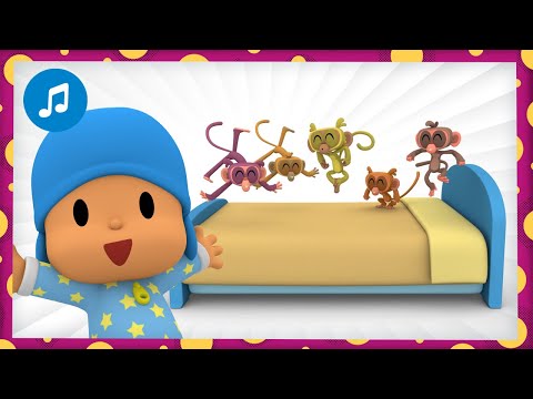 🐒 Cinco Macaquinhos | Desenhos animados para Crianças - MÚSICA INFANTIL do POCOYO