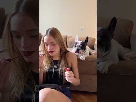 BEIJEI MINHA CACHORRA #millenaemanumaia