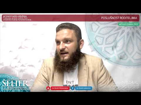Poslušnost roditeljima - Mithad Ćeman, prof.
