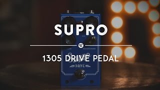Video thumbnail for Supro 1305 Drive Pedal | Reverb Demo Video by Reverb