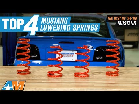 The 4 Best Mustang Lowering Springs For 1994-1998 Mustangs