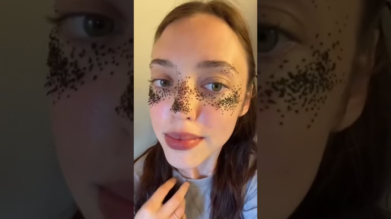 Here’s tutorial how to make freckles with henna by Oksana Hawel #hennafreckles #henna #freckles