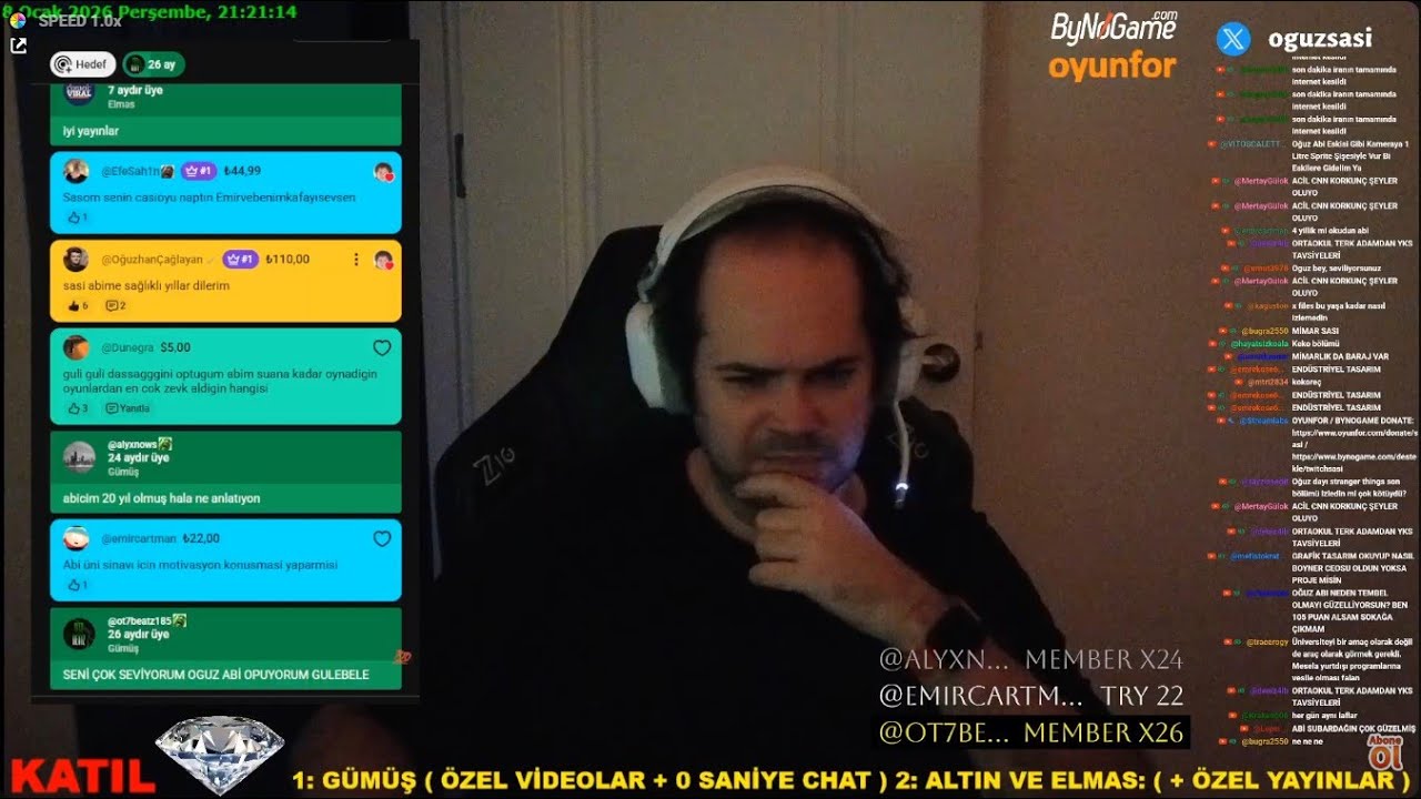 Sohbet - oguzsasi - 8.1.2026 21:00